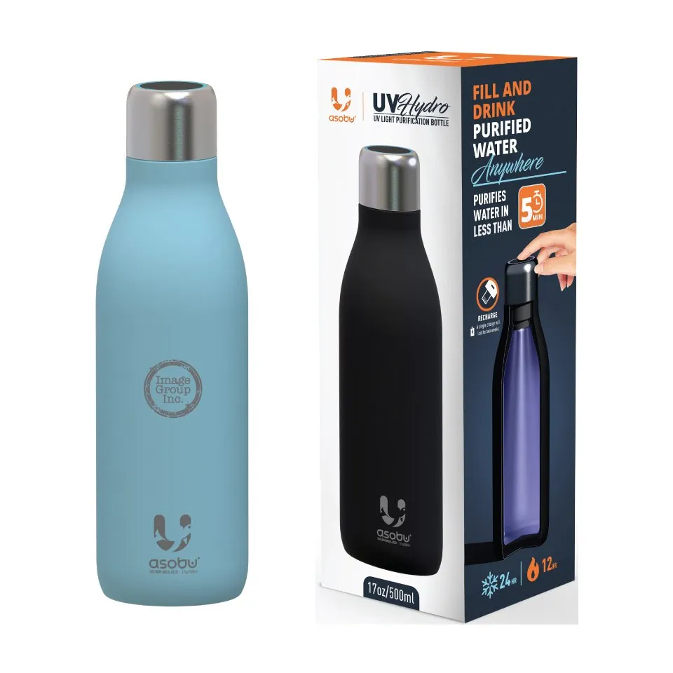 UV Light Hydro Stainless Steel Bottle